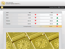 Tablet Screenshot of gogold.thewebpractice.co.nz